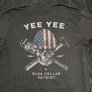 Yee Yee Apparel Blue Collar Patriot
Graphic Tee